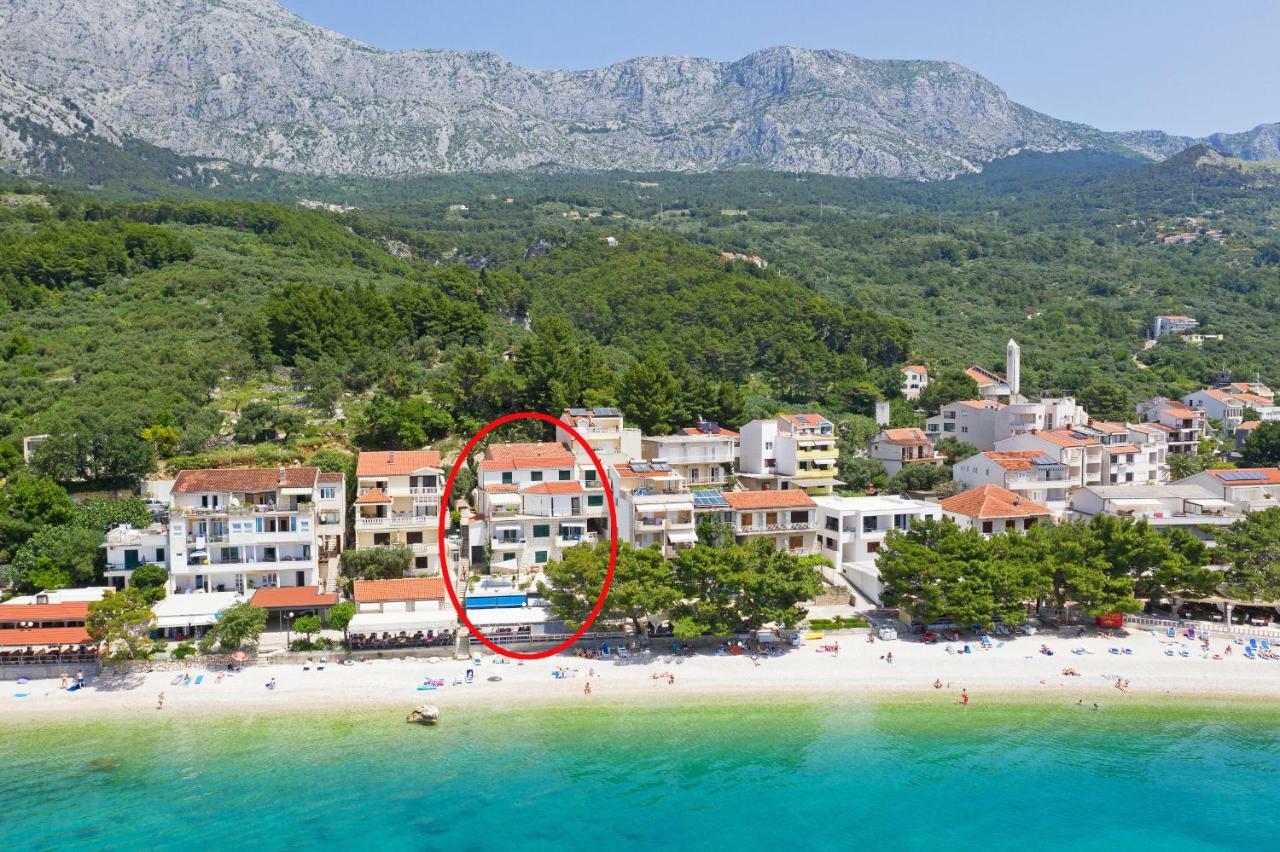 Beachfront Comfort Apartment Nives Тучепи Экстерьер фото